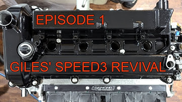 Building A Forged Engine For My Mazdaspeed3 - MS3 REVIVAL EP.1
