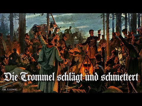 Die Trommel schlägt und schmettert
