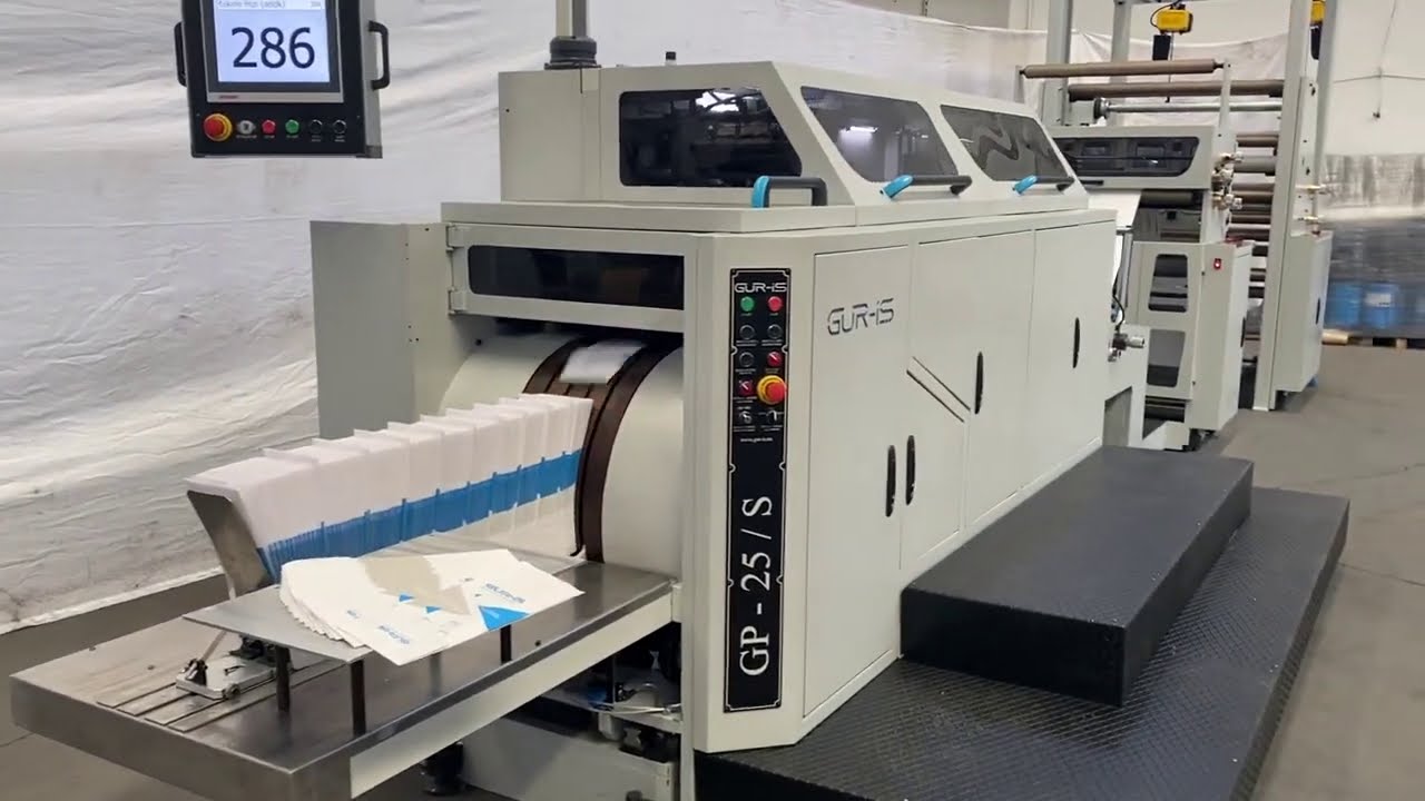 Máquinas para hacer bolsas de papel fondo