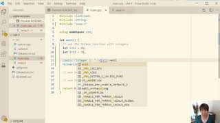 Creating and using the template MySwap function with ints