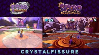 Spyro Reignited Trilogy | Colossus & Glimmer PS1 vs. PS4 Comparison