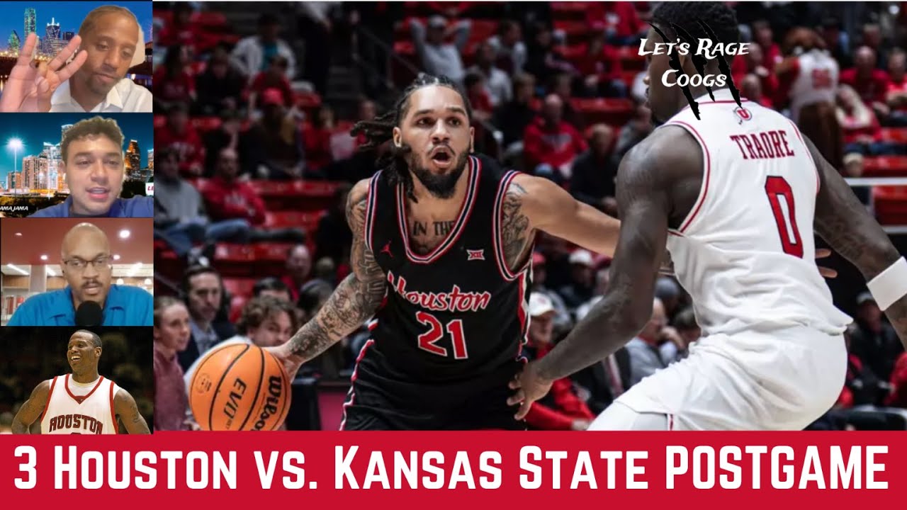 "Let's Rage Coogs" | Coogs top the Kansas State Wildcats, 78-64 -- postgame reaction and analysis