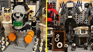 LEGO Skibidi Toilet: Cameramen Army VS Toilet Army!