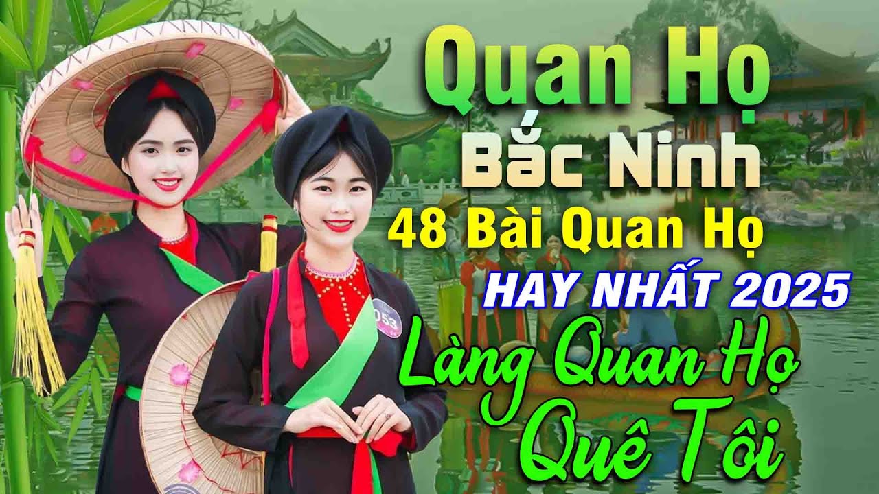 Ngây Ngất Khúc Quan Họ - Kim Cúc  ➤ Tuyển Chọn 48 Bài  Hay Tuyệt Đỉnh 2025 Không Quảng Cáo