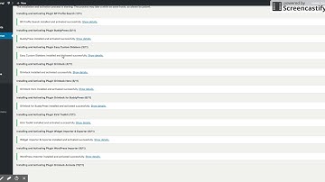 Gwangi Theme — Installing Required Plugins