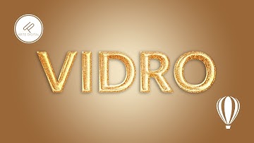 Explorando as possibilidades do EFEITO VIDRO no CorelDRAW.