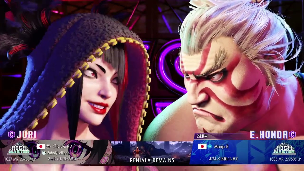 【スト6】エドモンド本田でランクマッチ！コンボはできないがマスター奮闘