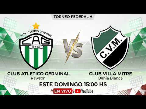 Club Atlético Germinal VS Villa Mitre | DOM. 12 ABRIL 2026