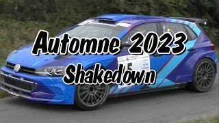 Rallye D'automne 2023 - Shakedown