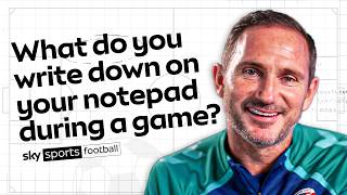 Frank Lampard answers 16 questions you&#39;ve ALWAYS wanted to ask a Championship manager! | Unpacked