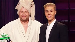 Justin Bieber Takes Over James Corden's Late Late Show Monologue