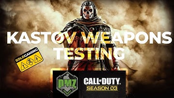 DMZ Season 3 - "KASTOV WEAPONS TESTING" 👑 CROWN * Tier 2