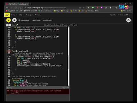 SpeedCoding Game with JavaScript #p5js