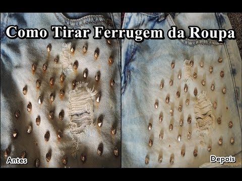 o que tira ferrugem de roupa branca o que tira ferrugem de roupa branca