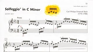 Performance 6: Solfeggio in C Minor - Performance Tempo Accompaniment Track