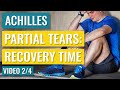 Partial Achilles Tear Recovery/Healing Time