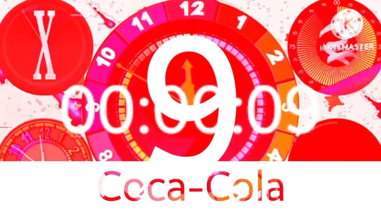 Coca Cola happy new year countdown 