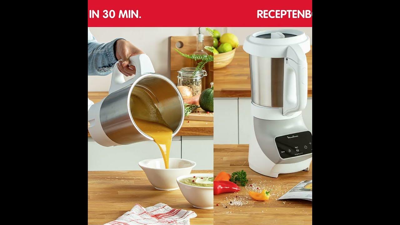 Blender Moulinex CHAUFFANT SOUP & PLUS LM926B00 BLANC 2L - LM926B00