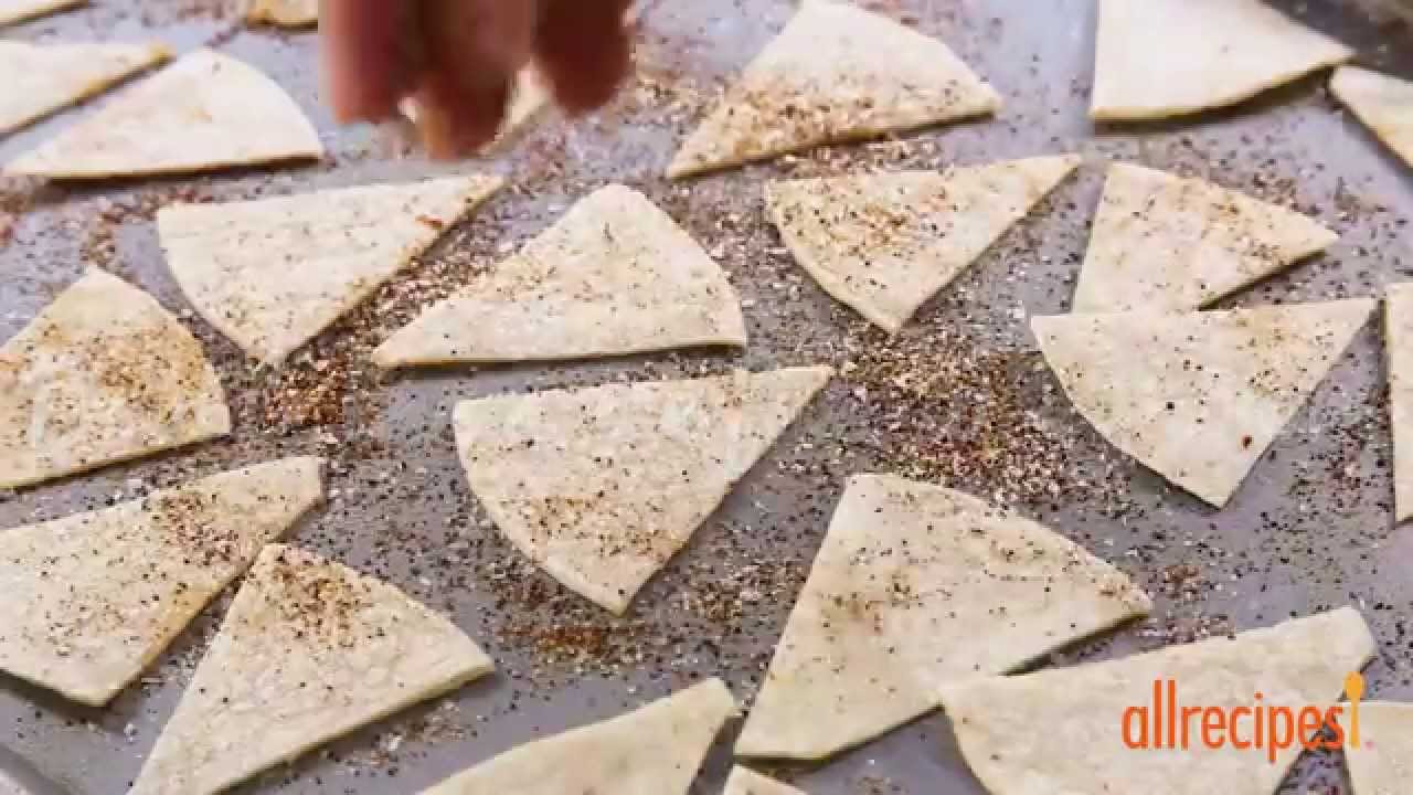How to Make Baked Tortilla Chips | Healthy Snack Recipes | Allrecipes.com