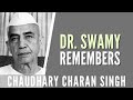 Swamy remembers charan singh