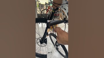 The simplest bicycle fork adjustment tips that few people know #tips #bicycle #mtb #cycling #short