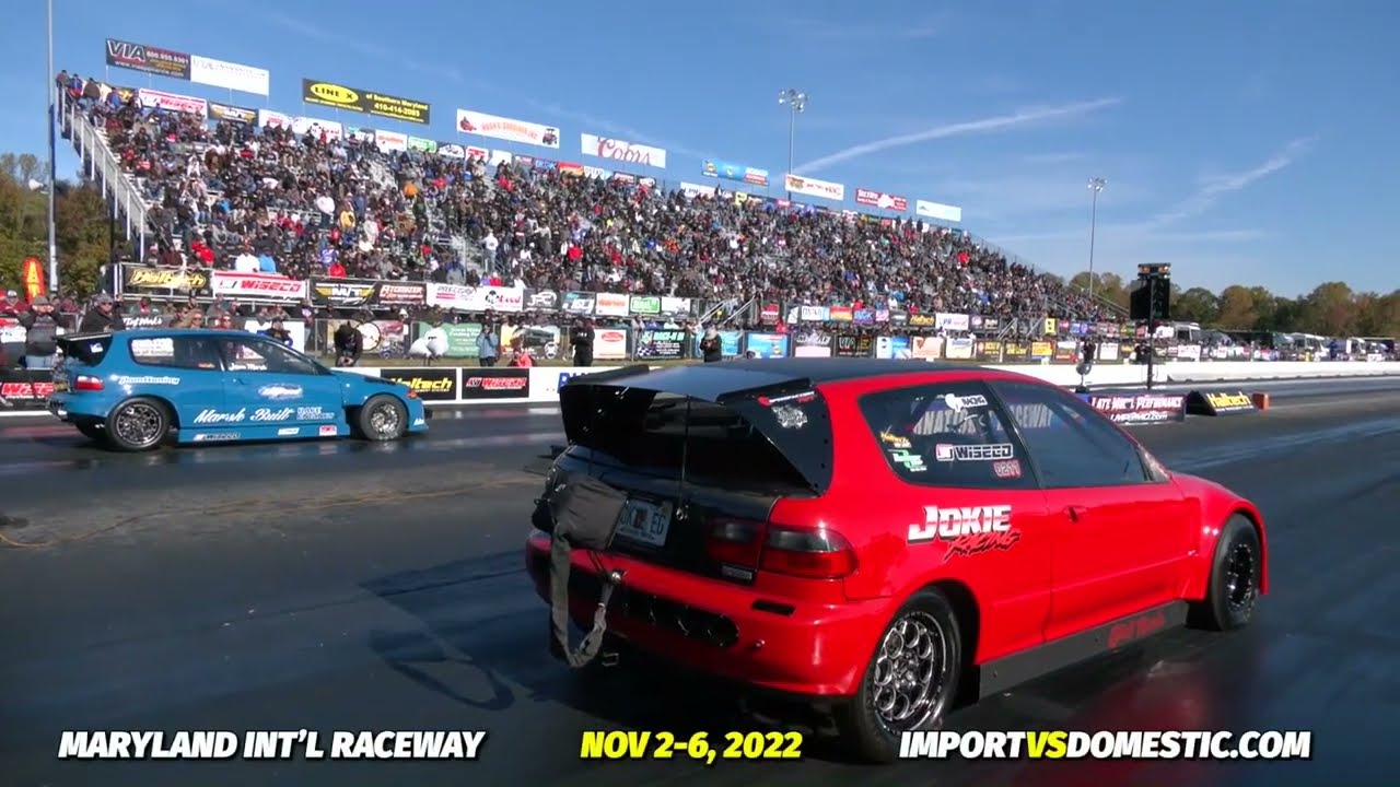 Marsh Built Civic Runs 7.9 Second at 192 MPH! World Cup Finals