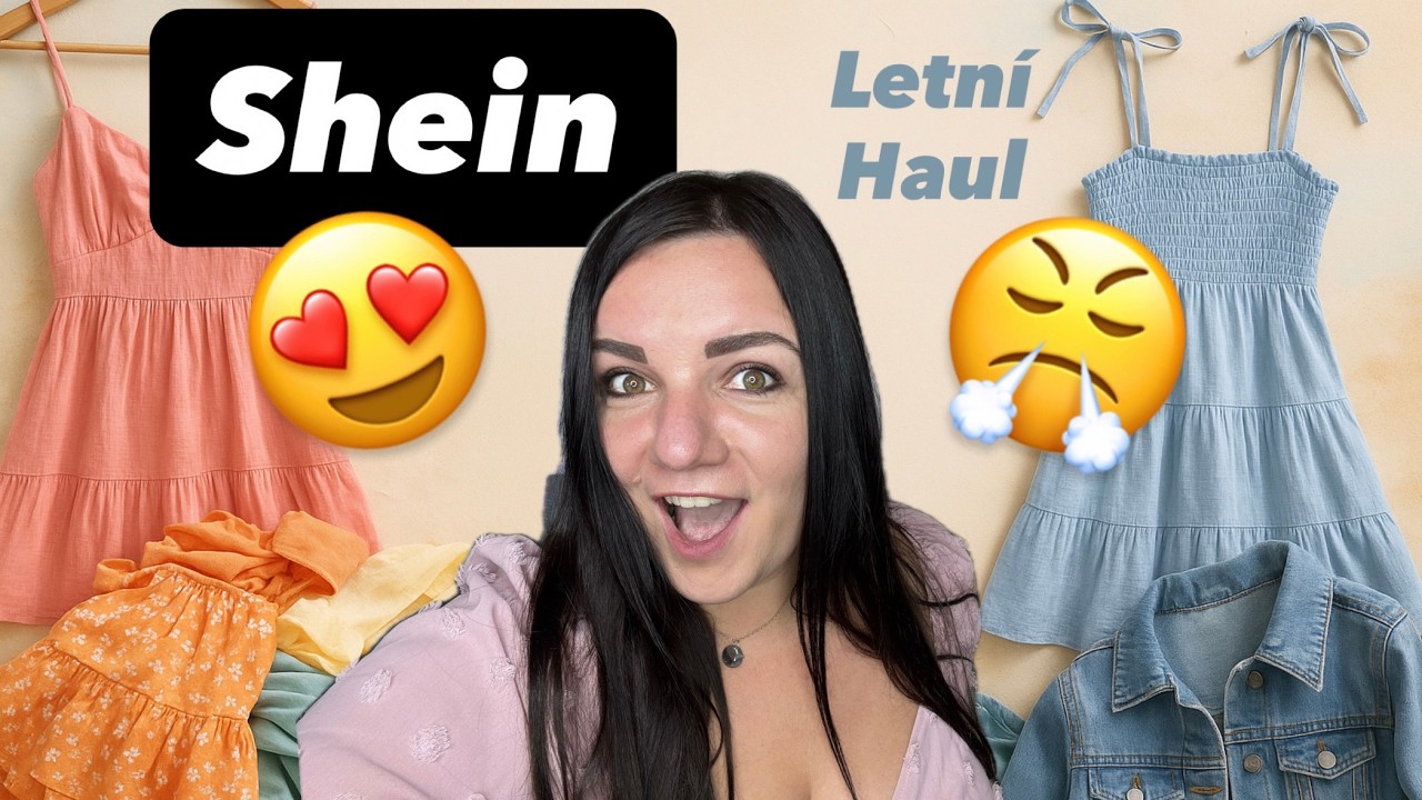 Letní SHEIN HAUL l Když se nákupy POVEDOU a vlastně VŮBEC 2025