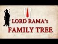 Lord ramas family tree  genealogy of surya vansh  ramayana