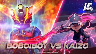 BoBoiBoy Bertarung dengan Kapten Kaizo