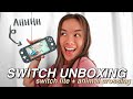 NINTENDO SWITCH LITE UNBOXING & Animal Crossing New Horizons Set Up | (horrible decision HAHA)