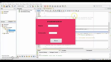 ✅ Programación en Java | NetBeans | Login de usuario y password