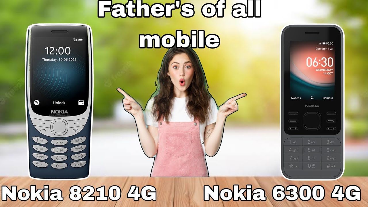 Nokia 8210 4G V'S Nokia 6300 4G // Nokia 6300 4G V'S Nokia 8210 4G