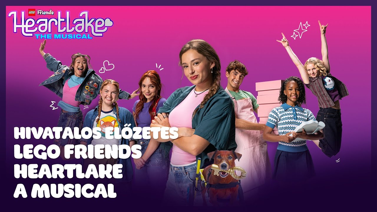 ⭐ Bemutató október 16-án ⭐ LEGO Friends: Heartlake A Musical ELŐZETES | LEGO Friends | LEGO