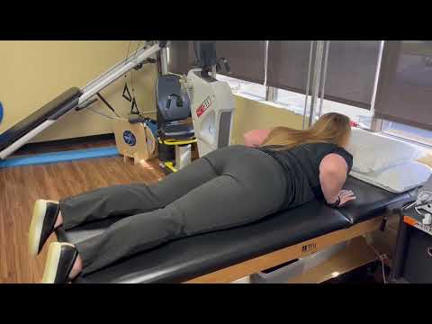 At Home Exercise: Prone Press Up