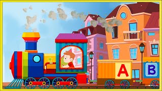 Alphabet Train | ABC Train Song for Kids