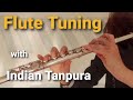 Flute tuning with Indian Tanpura sound I for flute &amp; Recorder I Improvise I Stephanie Bosch