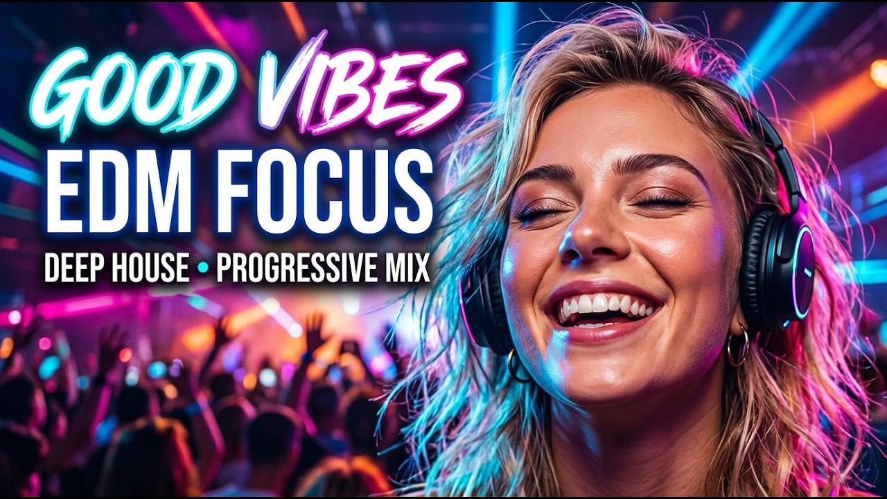EDM Minimal Chill 🎧 Relaxed Beats for Focus & Balance