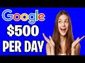 The Easiest $500 per Day Method From Simple Google News Trick | Earn Money from Google News