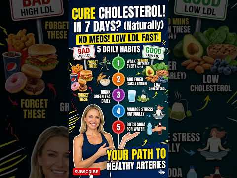 How to Lower Cholesterol Naturally (5 Simple Tips!)