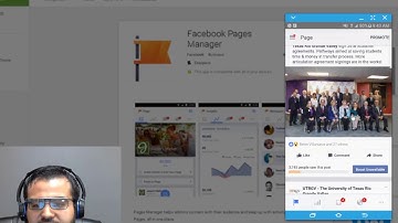 Using the Facebook Pages Manager App