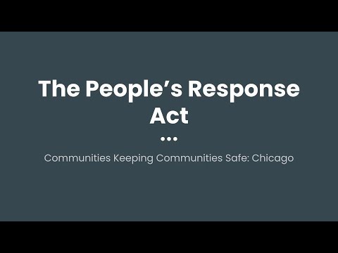 People's Response Act Day: Chicago Responds