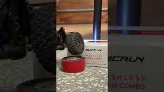 Testing out this front shock setup 🤔 #rc #rccar #rccrawler #traxxas #trx4m