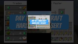 Day 30 of playing 100 days in Minecraft Hardcore in a desert! #minecraft #minecrafthardcormode