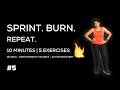 “10 Minutes. All Out. 🔥 Sprint Interval Workout for REAL Results”
