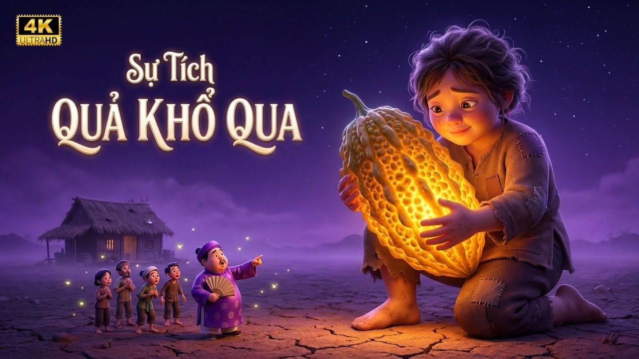 Sự Tích Quả Khổ Qua: Câu Chuyện Cảm Động Về Lòng Hiếu Thảo Bản Đẹp (4K) | Huyền Ảo Cổ Tích Việt Nam