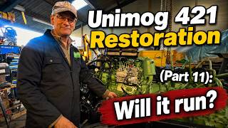 Unimog 421 Restoration (Part 11): OM616 Cylinder Head overhaul, but will it run?