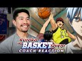 Coach Reacts to Kuroko No Basket | Ep 1 - The Invisible 6th Man