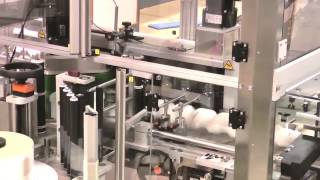 Quadrel Labeling PET High Speed ProLine Vertical Roller Labeling System