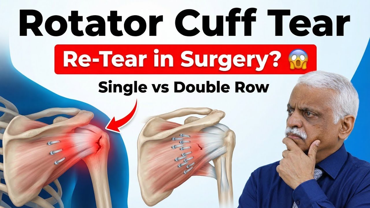 Single Row या Double Row? गलत चुना तो Rotator Cuff फिर से फट सकता है ...