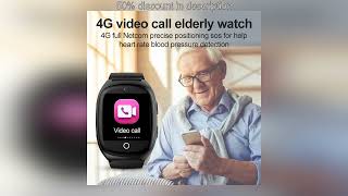 Latest Products You Must Know! #SOS Watch With Locator Fall Detection Elderly Smart Watch For Sen